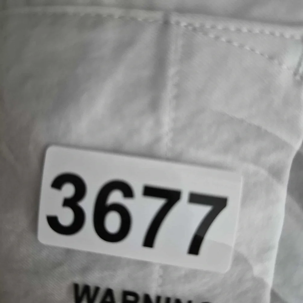 Lululemon Relaxed Tapered Trouser Pants Men's 34x26‎ White Twill Casual LM5AN1S